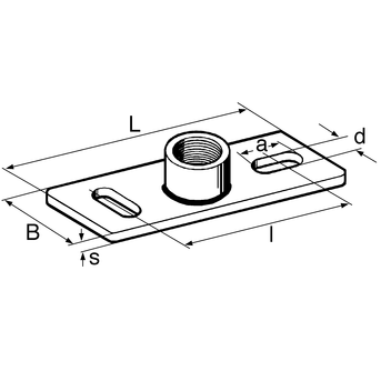 MOUNTING PLATE GPL SS