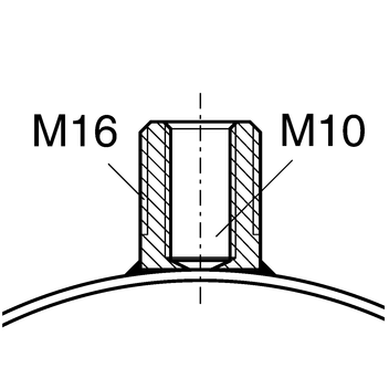 STABIL D-2G/-3G SS W/LINING