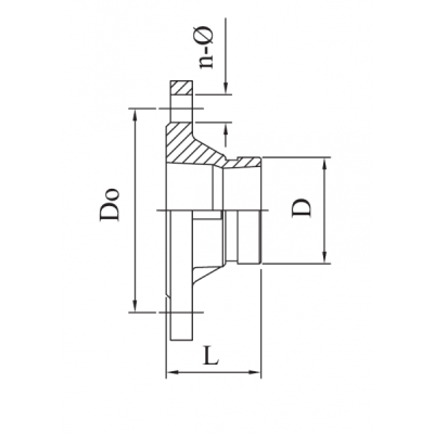 FLANGE ADAPTOR MOD. 2278 PN 16